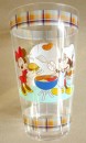 Disney Mickey & Minnie Glass Drink Tumbler