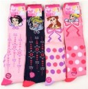 DISNEY PRINCESS & DORA ” Girls 2 Pack Knee High Socks Size 6-8