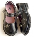 TKS Tod Girls Black Shoes- Out of stock
