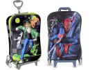 17inches Large 3d Eva Trolley Bags- Spiderman & Ben 10