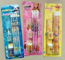 Character 7pc Stationery Set- Assorted- SOLD IN DOZENS