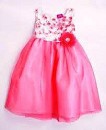 Pinky Pink & White Occassions Dress-  6yrs (25% off)