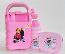 Technoplast Vertigo Lunch Combo Kit- includes bottle & plate - FROZEN