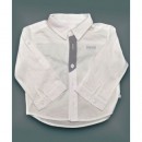 MOTHERCARE INFANT BOYS  HUMPHREYS WHITE SHIRT (3 MONTHS - 18 MONTHS)