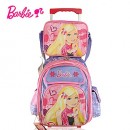 Barbie Detachable Trolley Backpack and matching lunchbag set- 14inches