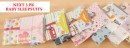 NEXT THREE PACK INFANT SLEEPSUITS - BOYS & GIRLS