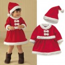 Little Miss Santa's Helper Xmas Holiday Dress -3-4yrs