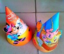 Character Diecut Cone Hats BIG SIZE (12 pack)- assorted characters