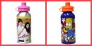 Character Aluminium Drinks Bottle- HSM & The Simpsons