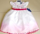 So La Vita Toddler Girls Toddler Organza Dip Dye Overlay Dress