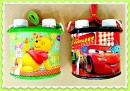 Disney Winnie, Minnie & Cars Twin water bottles