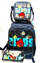 Angry Birds 3pcs school set- Large Backpack, Lunch bag & Pencil bag- 2 colours
