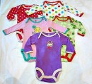 Carter's Long Sleeve 5in1 Baby Bodysuits 3M - 18M (boys & Girls)