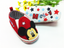Mothercare Mickey Star baby boy Prewalker Shoes- RED (Size 1, 2, 4)