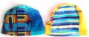 Colourful Cloth Swim Caps- Assorted designs