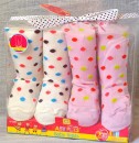 Baby Plus Girls  Polka dot- GIFT TIGHTS 2 PACK(0-6, 6-12, 12-18, 18-24months)