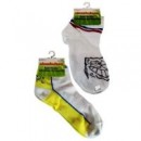 Princess & Spongebob Sport Sock On Header Card (7-10YRS)