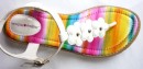 Mootsies Tootsies Rainbow White Flat Sandal
