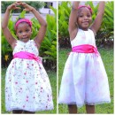 Bonnie Jean Organza Polka Dress- 3-6yrs