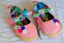 Next Girls Buttons & Dots Prewalker Shoes-  0- 6months