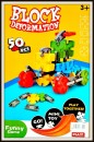 50pcs Block Deformation Toy