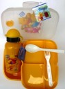 Disney Lunch Set- 2 step Lunch plate & Aluminium water Flask (SALE)