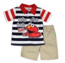 ELMO Boys Toddler 2PC Short Set- 2T-4T