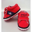 Ralph Lauren POLO Infant boy Prewalker Sneakers- red (0-6mths)