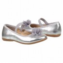 Carter's Girls' Naomi Silver Shoes- Size 11/SIZE 28