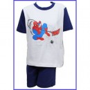 BOYS MARVEL SPIDERMAN SHORTY PYJAMAS (7-10YRS)
