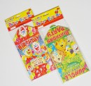 Happy Notes Character Foldable Party Invites- Pack of 12
