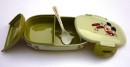 Disney Mickey Mouse 2 step Lunch plate with Spoon