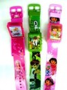 Character Flip Music & Lights Watch