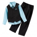  Arrow Boys 4 piece Suit Set - Shirt, Tie, Vest, Pants- 6, 7yrs
