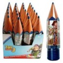 Disney Pencil Shaped Plastic Pencil Case- Princess, Dora, Toy Story