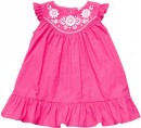 Carters Embroidered Pink Baby Dress with Bloomers- 9mths