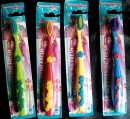 Assorted Kids Cartoon Toothbrush- Pack of 12