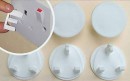 First Steps -12 Home Safety Plug Socket Covers (fits all 3 pin sockets)