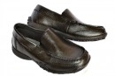 Smartfit Black Slip On Oxford Shoes- US size 12, 1, 2,3