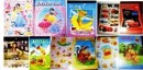 Disney Sticker Booklets- (Hannah, ben10, Dora, Mickey, HSM, Pixar Cars, Transformers, Batman)