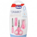 Chicco Baby Manicure Set: Blue, Pink & White