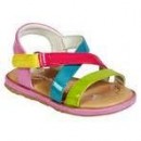 WonderKids Baby Allie Sandal - Multi- US Size 5