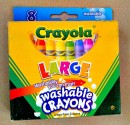 Large 8pc crayons- sold in dozens- OUT OF STOCK
