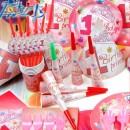  Ist Birthday princess 66pcs Party Favors Set 