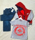 LRG - Infant-Toddler boys 3pc Hoodie Set- Jacket, Tee & jeans (3-6mths, 6-9mths, )