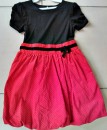 Black & Red Polka Dot Bubble dress- 12mths, 4yrs
