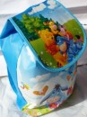 KnapSack Party Bags(Assorted xters)-SOLD IN DOZENS