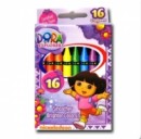 Dora 16pc Crayons