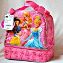 Disney Princess Dual Compartmen tLarge Lunch bag with Plate and Bottle