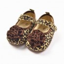 MOTHERCARE LEOPARD PRINT PREWALKER SHOES(size1, 2, 3)